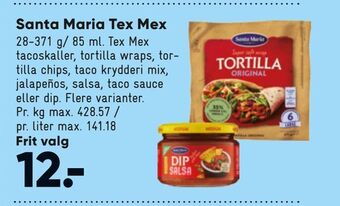 Bilka Santa maria tex mex tilbud