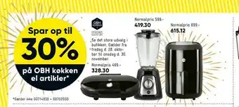 Bilka Obh køkken el artikler tilbud