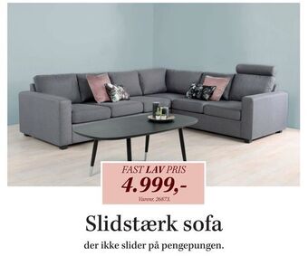 Daells Bolighus Hjørnesofa tilbud