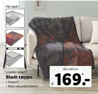Lidl Blødt tæppe tilbud