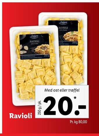 Lidl Ravioli tilbud
