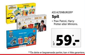 Lidl Spil tilbud