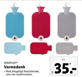 Lidl Varmedunk tilbud