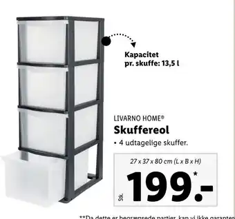 Lidl Skuffereol tilbud