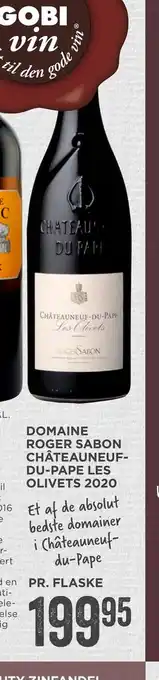 Domaine roger sabon châteauneuf-du-pape les olivets 2020