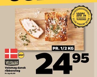 Netto Velsmag dansk ribbensteg tilbud