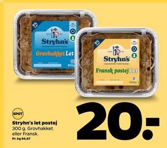 Netto Stryhn's let postej tilbud