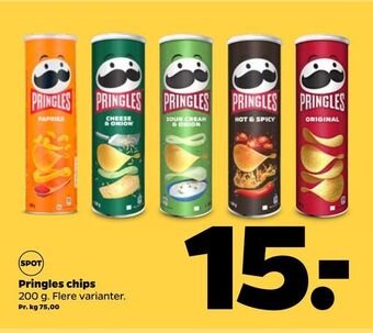 Netto Pringles chips tilbud