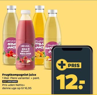 Netto Frugtkompagniet juice tilbud