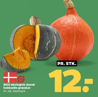 Netto Øgo økologisk dansk hokkaido græskar tilbud