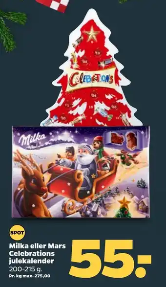 Netto Celebrations julekalender tilbud