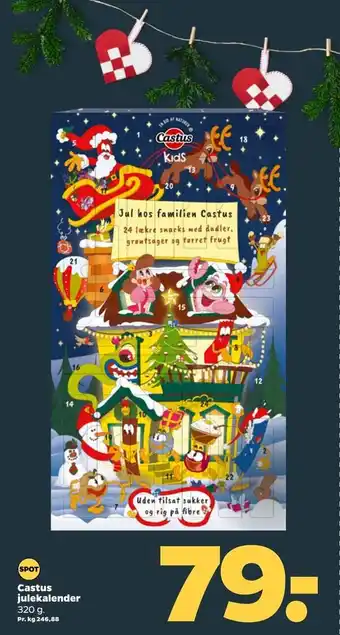 Netto Castus julekalender tilbud