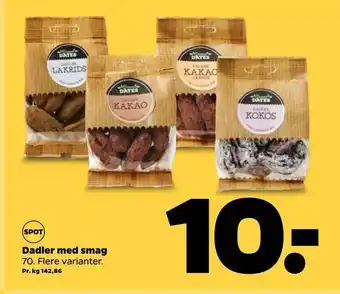 Netto Dadler med smag tilbud