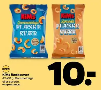 Netto Kims flæskesvær tilbud