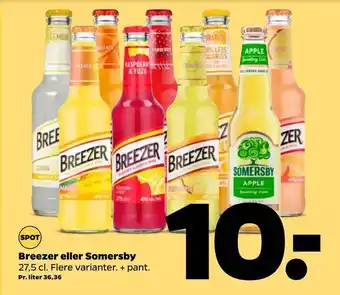 Netto Breezer eller somersby tilbud