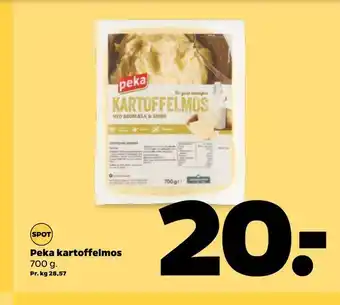 Peka kartoffelmos