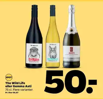 Netto The wild life eller gemma asti tilbud