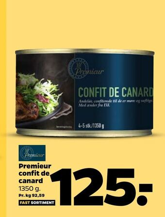 Netto Premieur confit de canard tilbud