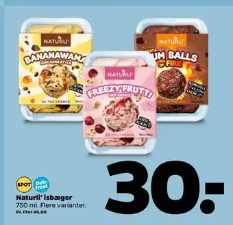 Netto Naturli' isbæger tilbud