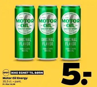 Motor oil energy