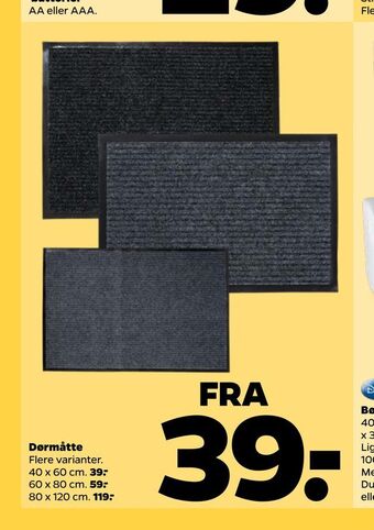 Netto Dørmåtte tilbud