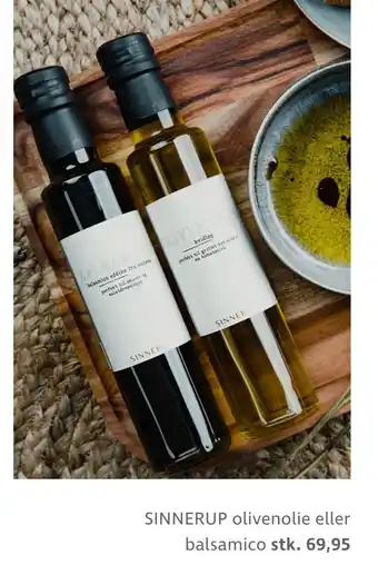 Sinnerup olivenolie eller balsamico