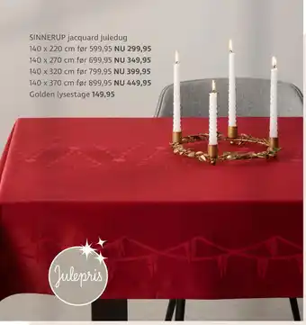 Sinnerup jacquard juledug