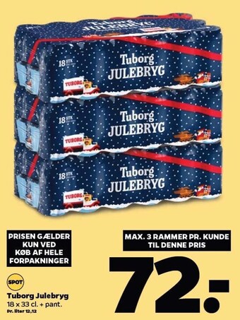 Netto Tuborg julebryg tilbud