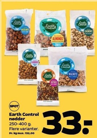 Netto Earth control nødder tilbud