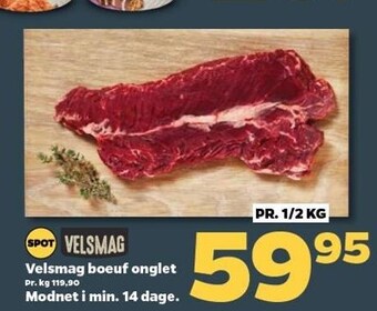Velsmag boeuf onglet