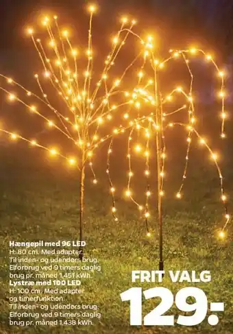 Netto Hængepil m. 96 led tilbud