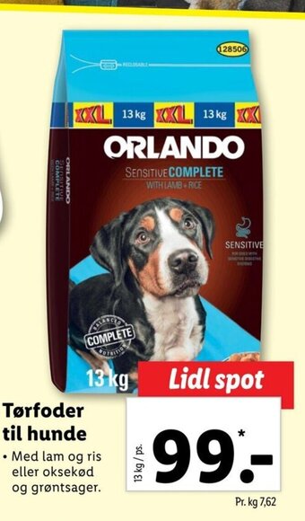 Lidl Tørfoder til hunde tilbud