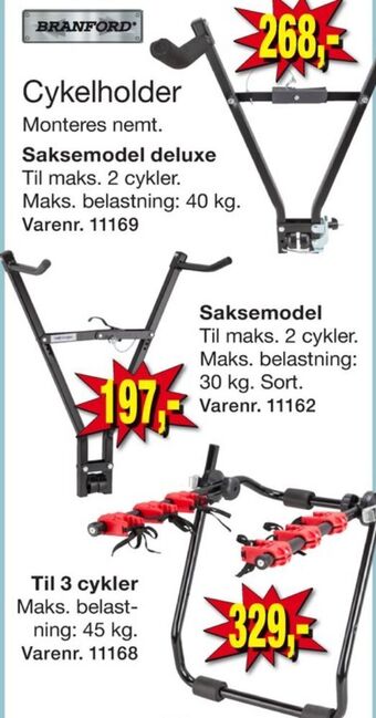 Harald Nyborg Branford cykelholder tilbud