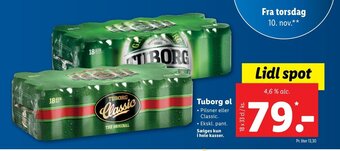 Lidl Tuborg øl tilbud