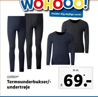 Livergy Termounderbukser/- undertrøje