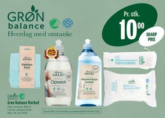 Min Købmand Grøn balance marked tilbud