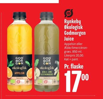 Min Købmand Rynkeby økologisk godmorgen juice tilbud