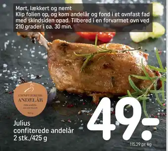 REMA 1000 Julius confiterede andelår tilbud