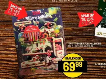Priss Toms stænger julekalender tilbud