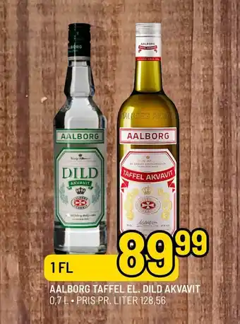 Priss Aalborg taffel el. dild akvavit tilbud