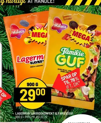 Lagerman lakridskonfekt & familieguf