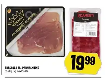 Bresaola el. parmaskinke