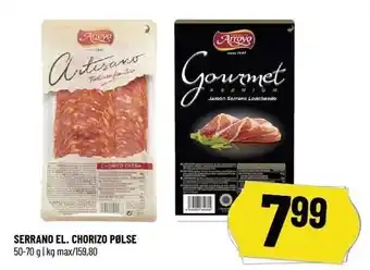 Løvbjerg Serrano el. chorizo pølse tilbud