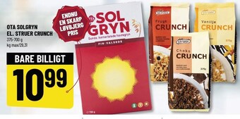 Løvbjerg Ota solgryn el. struer crunch tilbud