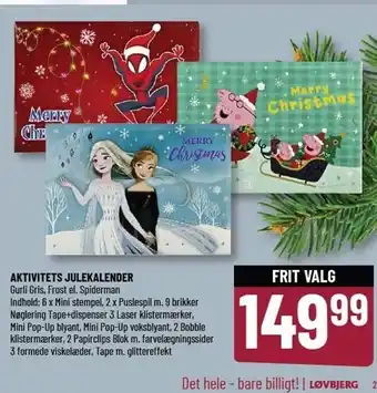 Aktivitets julekalender