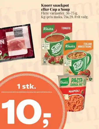 Dagli'Brugsen Cup a soup instant retter tilbud