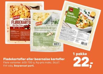 Kvickly Peka flødekartofler tilbud