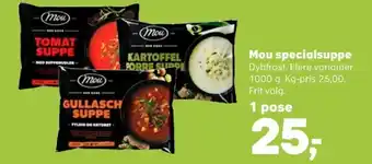 Kvickly Mou tomatsuppe tilbud