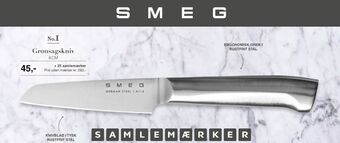 Kvickly Smeg kniv tilbud