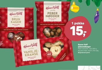 Kvickly Karen volf brunkager tilbud